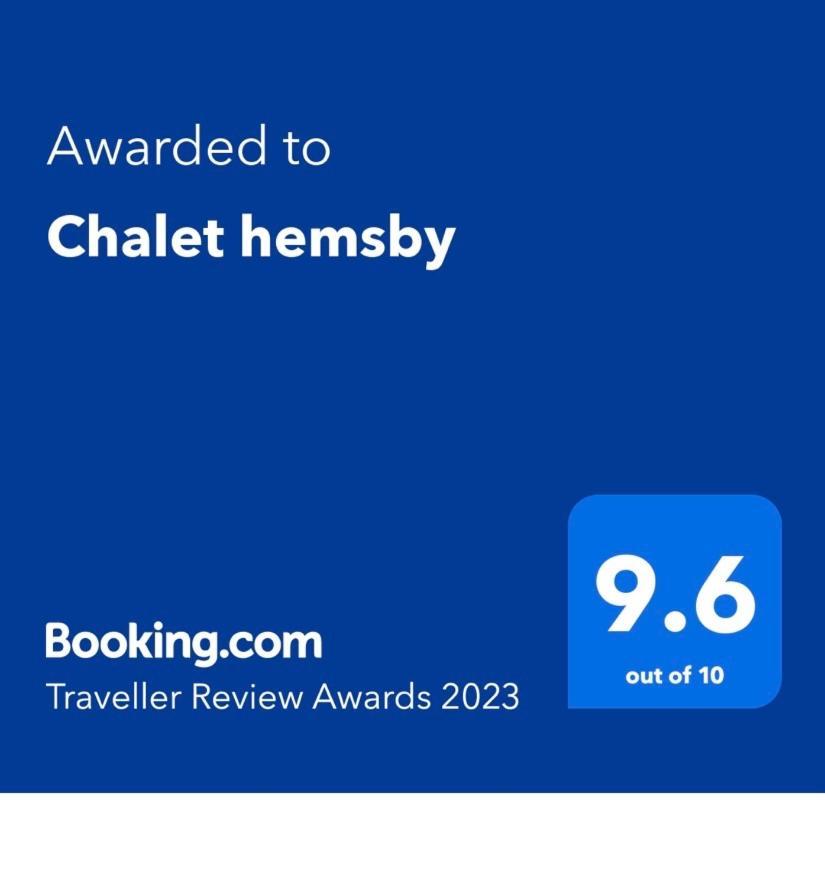 Chalet hemsby Great Yarmouth Buitenkant foto